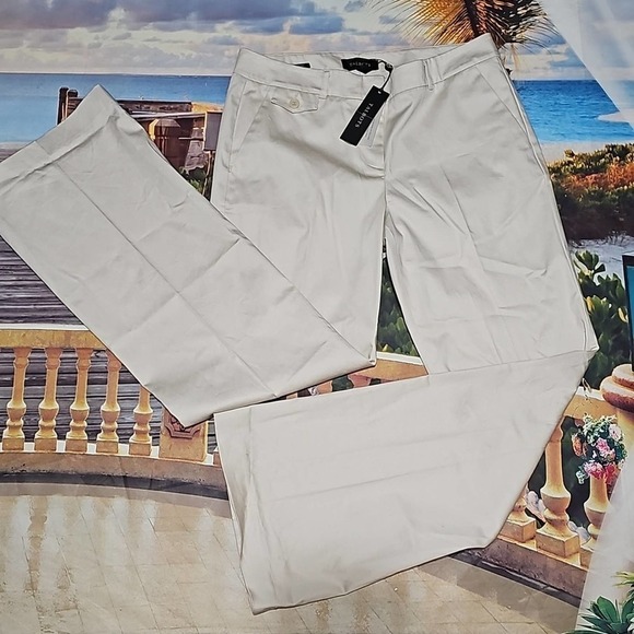 Talbots Modern Pleated Trousers Pants Size 8 NWT - Picture 1 of 5